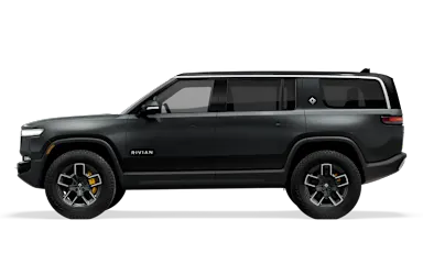2023 R1S Midnight side view