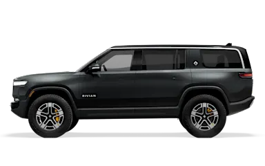 2023 R1S Midnight side view