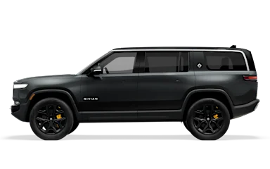 2023 R1S Midnight side view