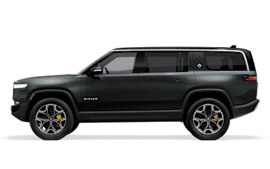2023 R1S Midnight side view
