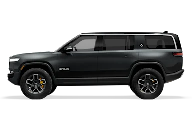 2023 R1S Midnight side view