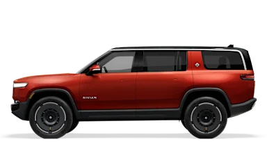 2025 R1S Red Canyon side view