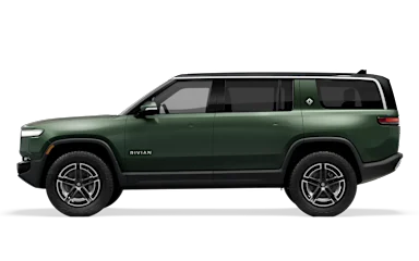 2025 R1S Forest Green side view