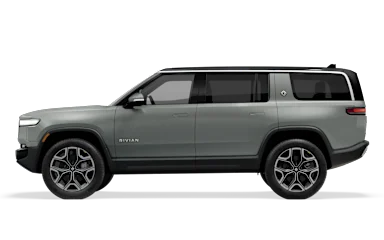 2025 R1S Limestone side view