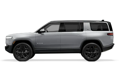 2025 R1S LA Silver side view