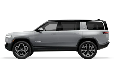 2026 R1S LA Silver side view