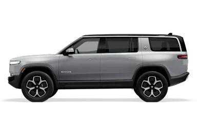 2024 R1S LA Silver side view