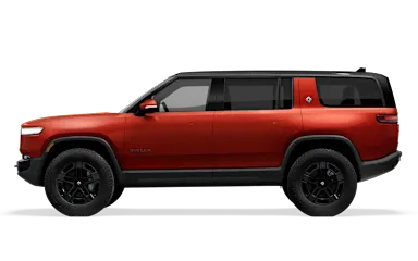 2025 R1S Red Canyon side view