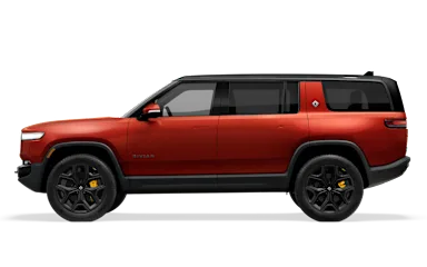 2025 R1S Red Canyon side view