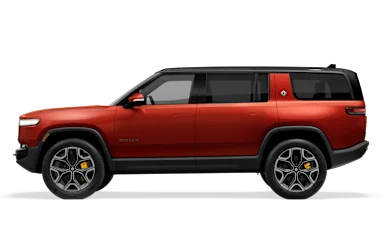 2025 R1S Red Canyon side view