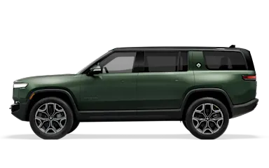 2026 R1S Forest Green side view
