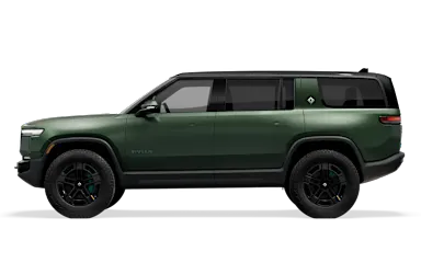2026 R1S Forest Green side view