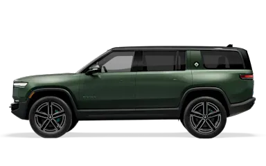 2026 R1S Forest Green side view