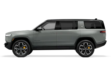 2025 R1S Limestone side view