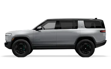 2026 R1S LA Silver side view