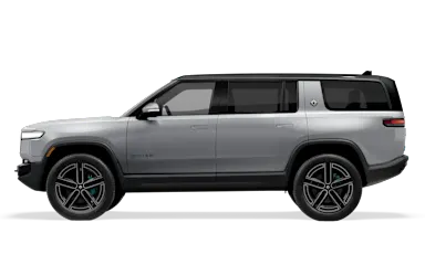 2026 R1S LA Silver side view