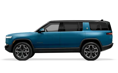 2026 R1S Rivian Blue side view