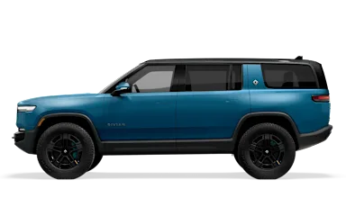 2026 R1S Rivian Blue side view