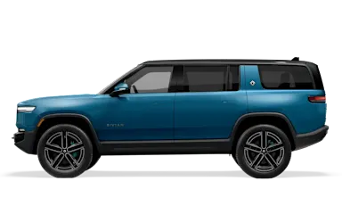 2026 R1S Rivian Blue side view