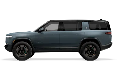 2026 R1S Storm Blue side view