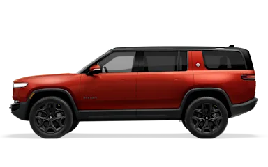 2025 R1S Red Canyon side view
