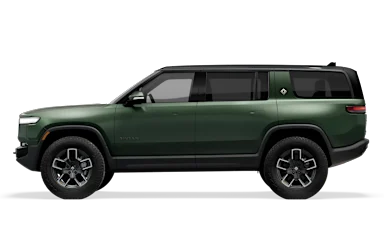 2025 R1S Forest Green side view