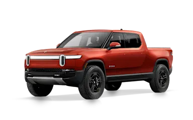 2023 R1T Red Canyon front view