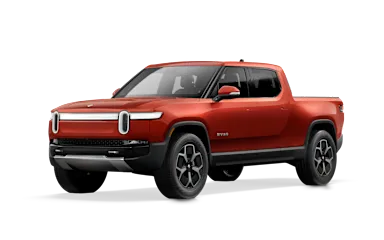 2023 R1T Red Canyon front view