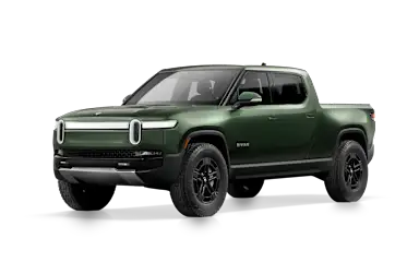 2023 R1T Forest Green front view