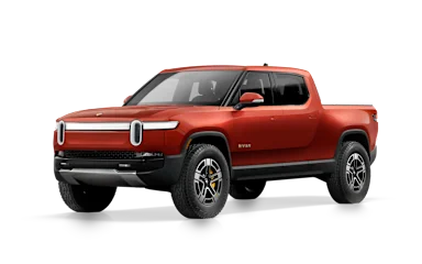 2023 R1T Red Canyon front view