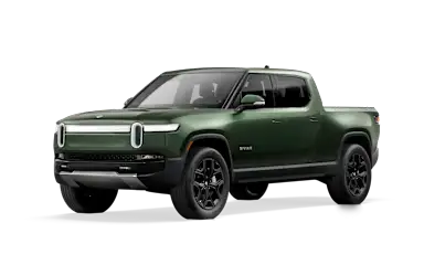 2023 R1T Forest Green front view