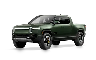 2023 R1T Forest Green front view