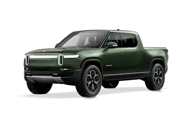 2023 R1T Forest Green front view