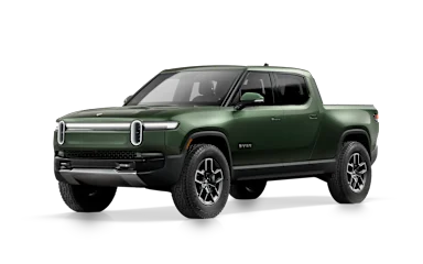 2025 R1T Forest Green front view