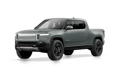 2023 R1T Limestone front view