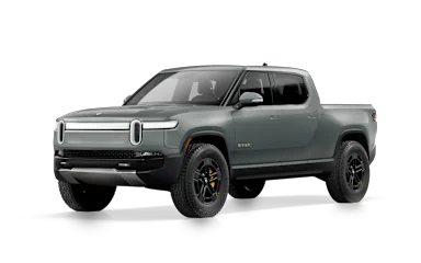 2023 R1T Limestone front view