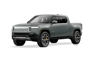 2022 R1T Limestone front view