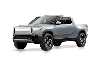 2024 R1T LA Silver front view