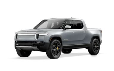 2023 R1T LA Silver front view