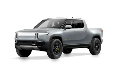 2022 R1T LA Silver front view