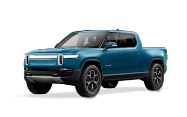 2023 R1T Rivian Blue front view