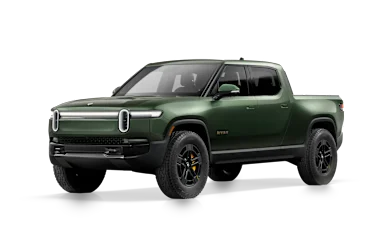 2025 R1T Forest Green front view