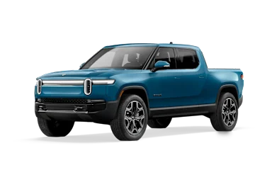2026 R1T Rivian Blue front view