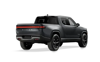 2023 R1T El Cap Granite alternative rear view