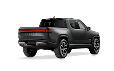 2024 R1T El Cap Granite alternative rear view