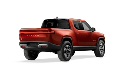 2023 R1T Red Canyon alternative rear view