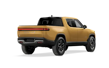 2023 R1T Compass Yellow alternative rear view