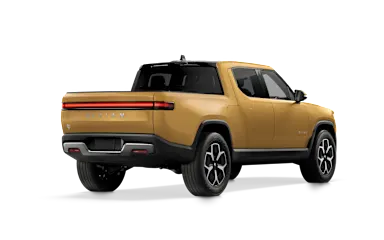 2023 R1T Compass Yellow alternative rear view