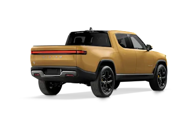 2022 R1T Compass Yellow alternative rear view