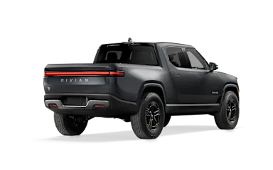 2022 R1T El Cap Granite alternative rear view